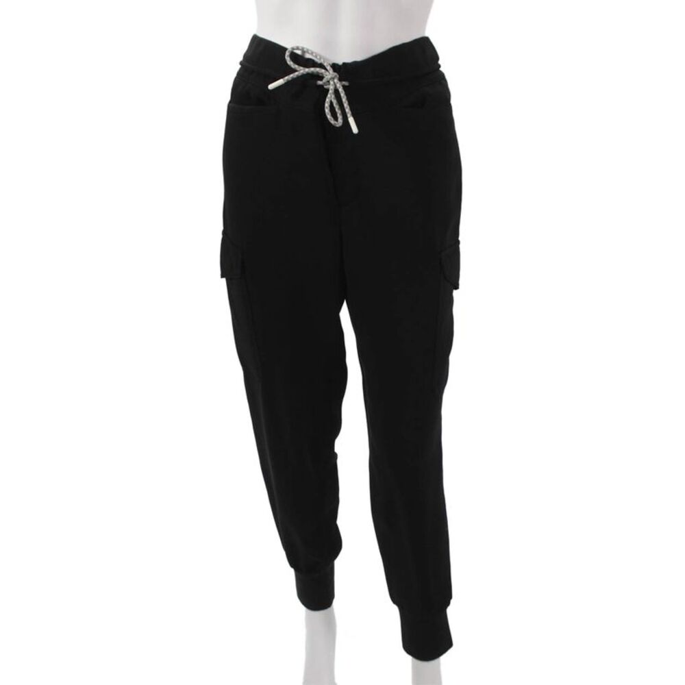 Closed Womens Jogger Pants Black Polyester Drawstring Size S